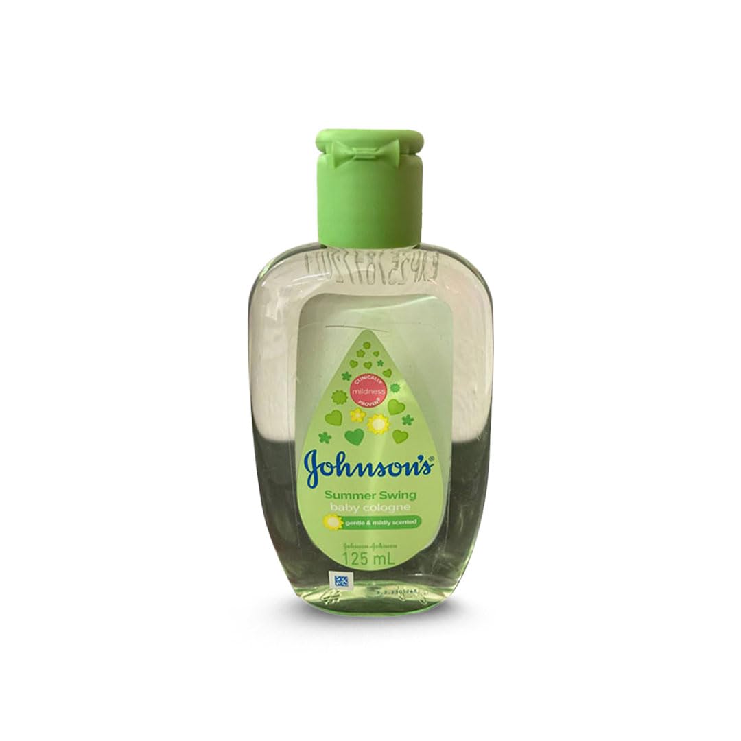 Johnson's Baby Cologne - Summer Swing Eau de Cologne for Boys & Girls, 125ml | Fresh & Gentle Fragrance for Daily Use, Special Occasions & Baby Care