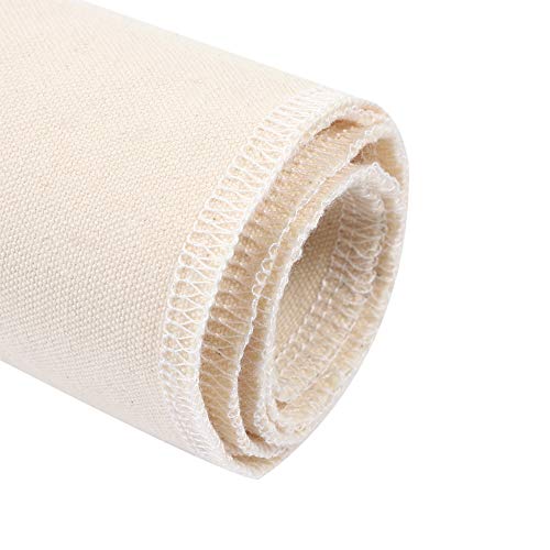 Premium Cotton Pastry Cloth for Baking French Baguettes - 45x75cm Bakers Dough Couche & Proofing Towel - Ideal for Artisan Bread Making, Sourdough, and Homemade Loaves