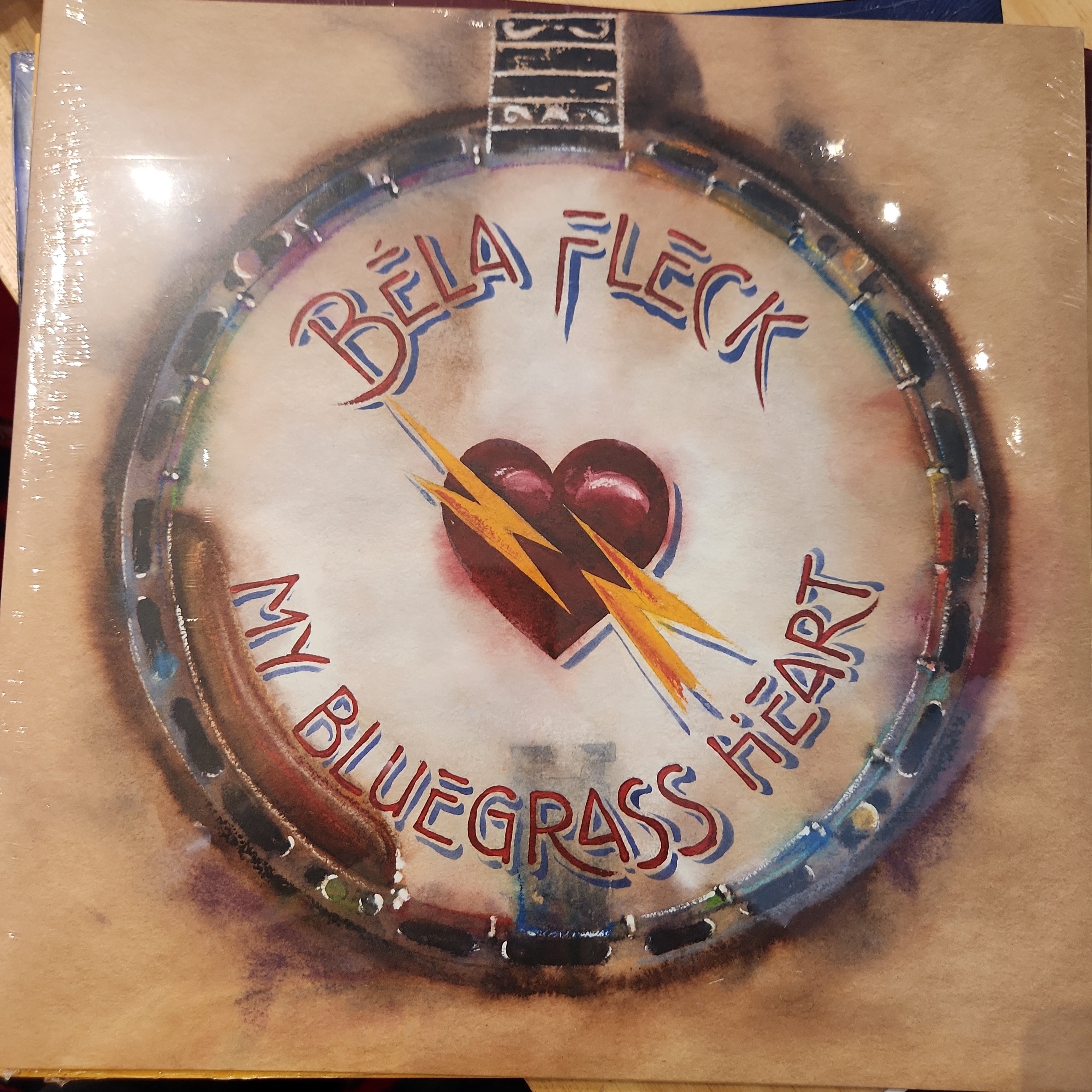 Bela Fleck My Bluegrass Heart Vinyl LP Record - Bluegrass Music Album for Collectors, Audiophiles & Music Lovers - Perfect for Home Listening, Gifts & Vinyl Collections