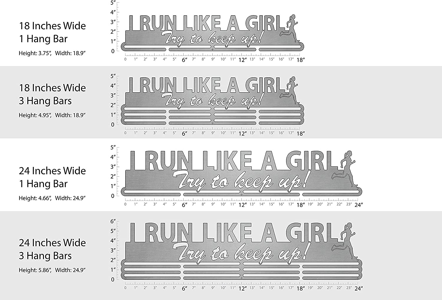 I Run Like A Girl Try to Keep Up - 30