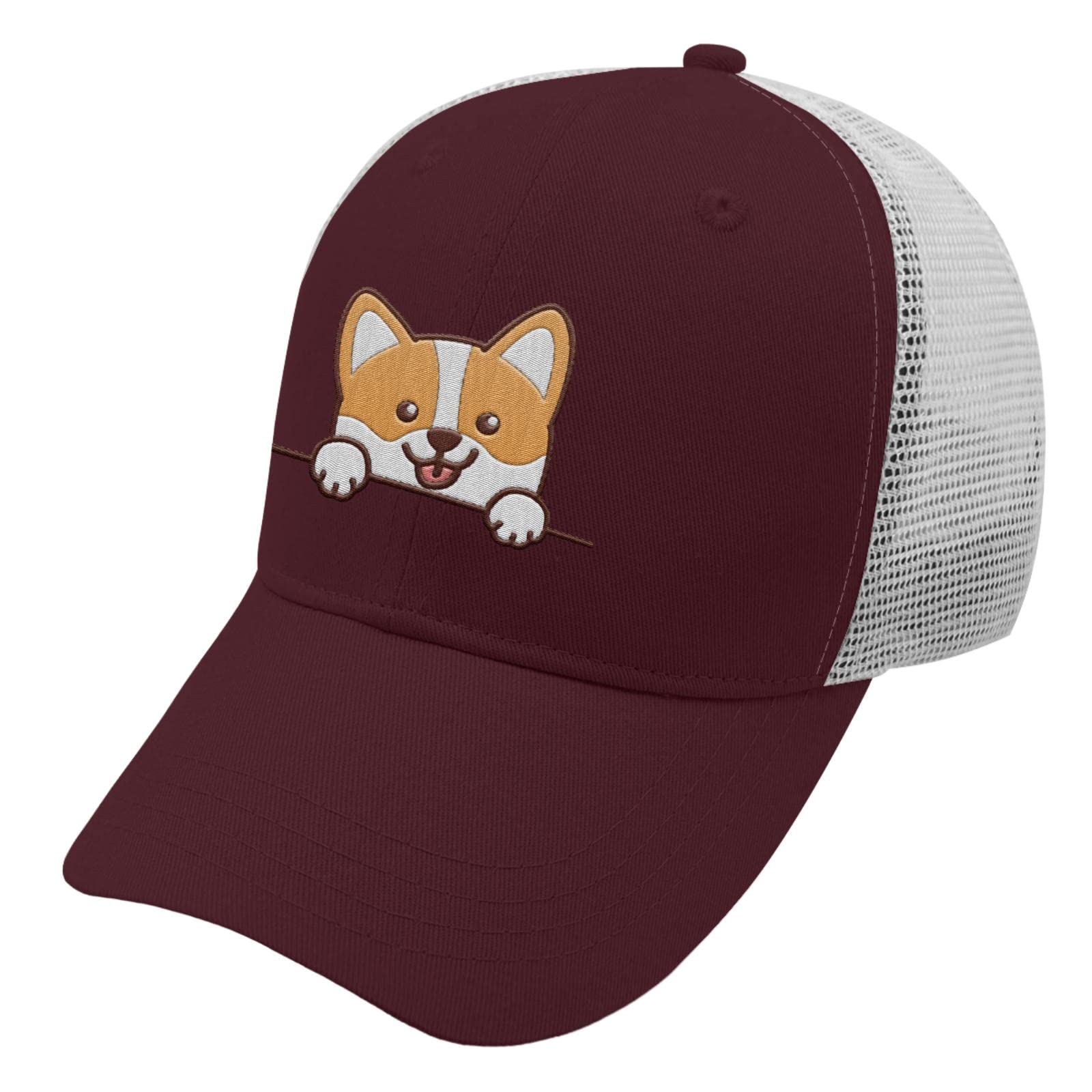Dog Dad Embroidered Baseball Cap for Women & Men - Adjustable Cotton Trucker Hat for Dog Lovers - Perfect Gift for Pet Owners - Great for Outdoor Activities, Dog Walks & Casual Wear