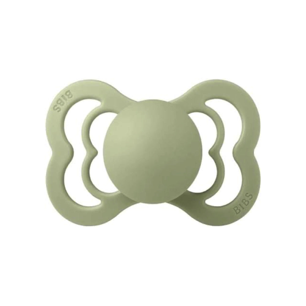 Supreme Silicone Baby Bibs & Pacifier Set - 2 Pack in Sage Green | Soft, Durable & Easy to Clean | Perfect for Feeding, Teething & Messy Playtime