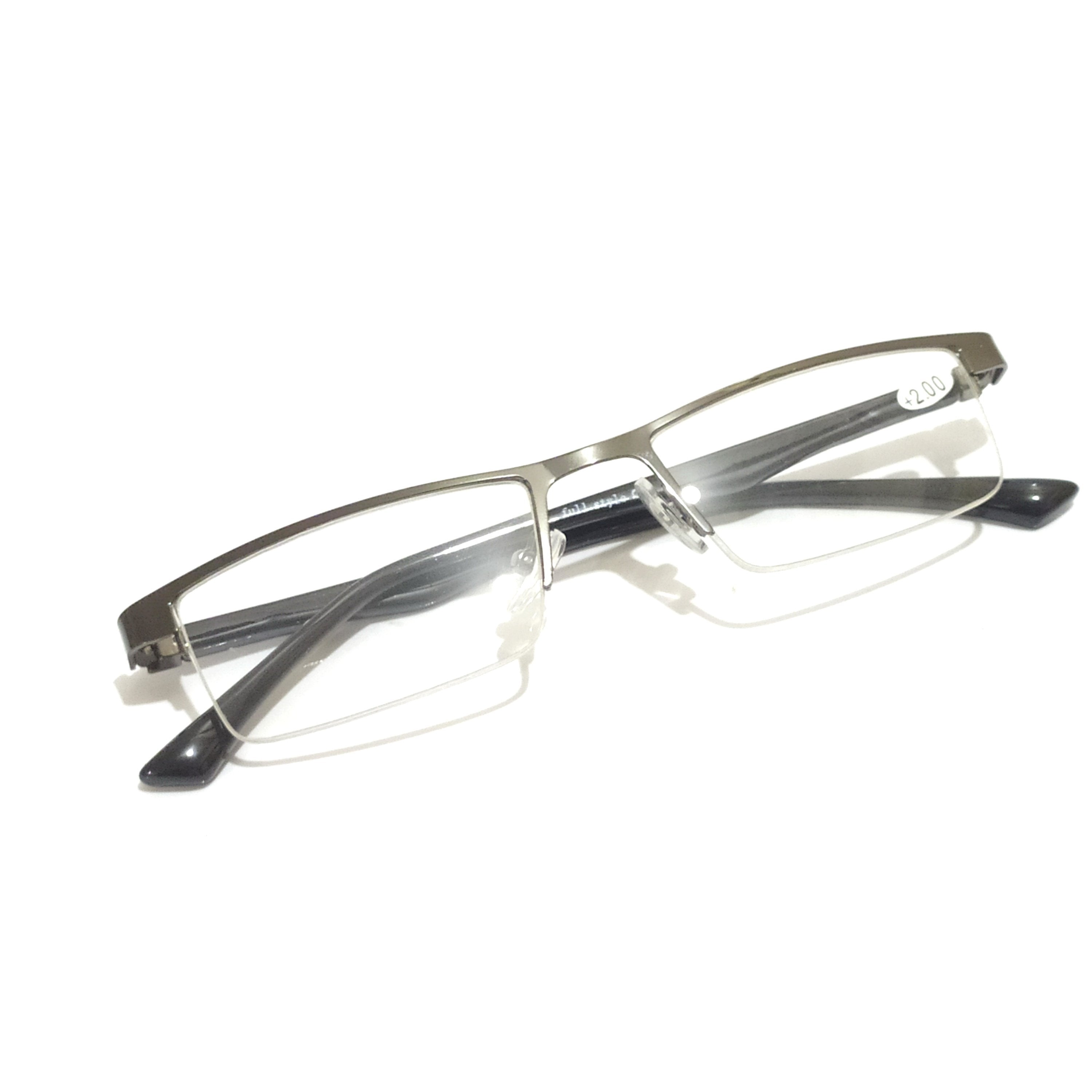 Plus 275 +2.75 Reading Power Supra Reading Glasses for Men & Women - Lightweight Comfort for Reading, Computer Work & Hobbies