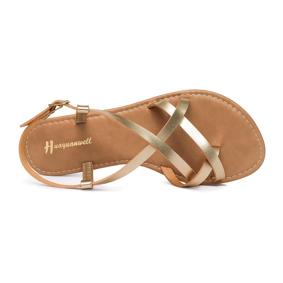 Women's Gladiator Flat Sandals - Strappy Fisherman Sandals with Ankle Strap | Comfortable Summer Casual Shoes for Beach, Vacation & Everyday Wear