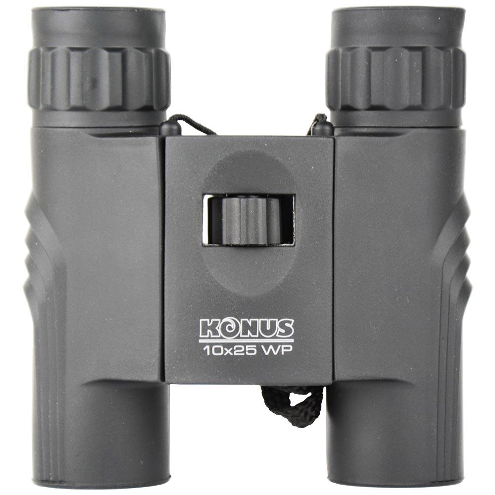 Konus Vivisport 25 10x25 Waterproof Binoculars - Compact & Lightweight for Hiking, Bird Watching, and Outdoor Adventures
