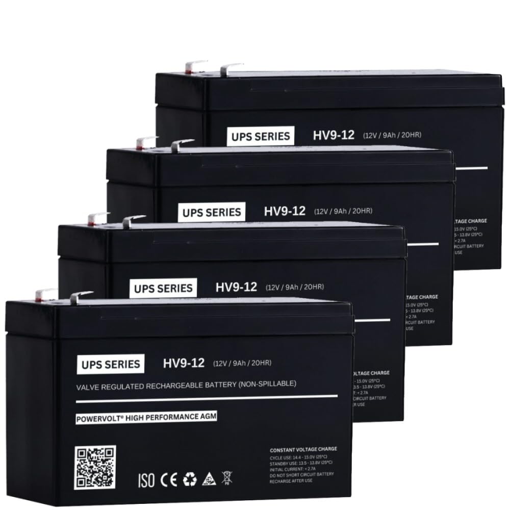 Original HP R1500XR UPS Replacement Battery 242704-001 - Compatible with HP UPS Systems - Perfect for Home Office, Server Backup & Power Outage Protection
