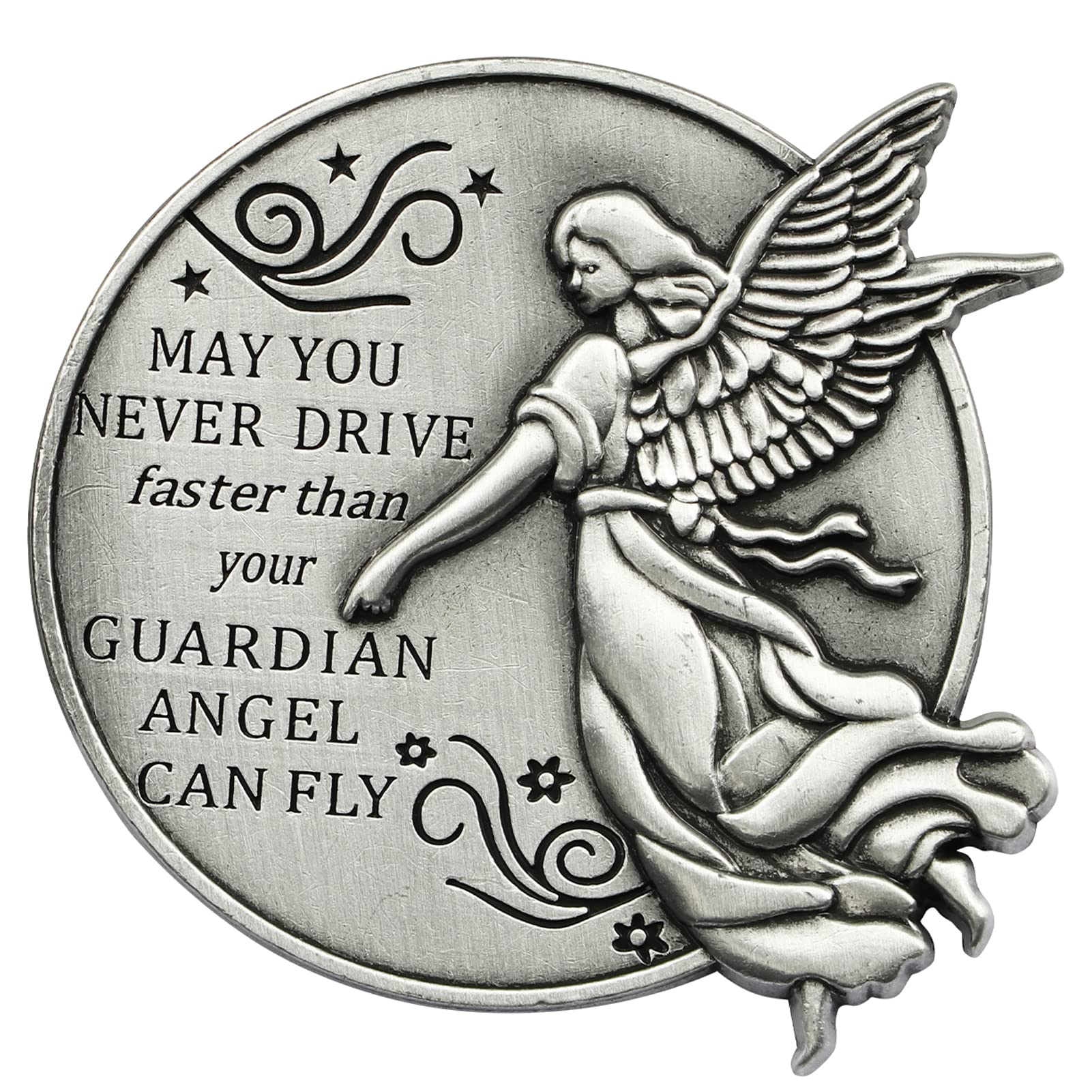 Guardian Angel Visor Clip - Car Safety Accessory for New Drivers | Thoughtful Gift for Teens, Parents & Friends | Perfect for Road Trips & Daily Commutes