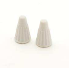 100PCS High-Quality Ceramic Wire Connectors - Heat Resistant & Durable Electrical Terminals for Home Wiring, DIY Projects & Industrial Use