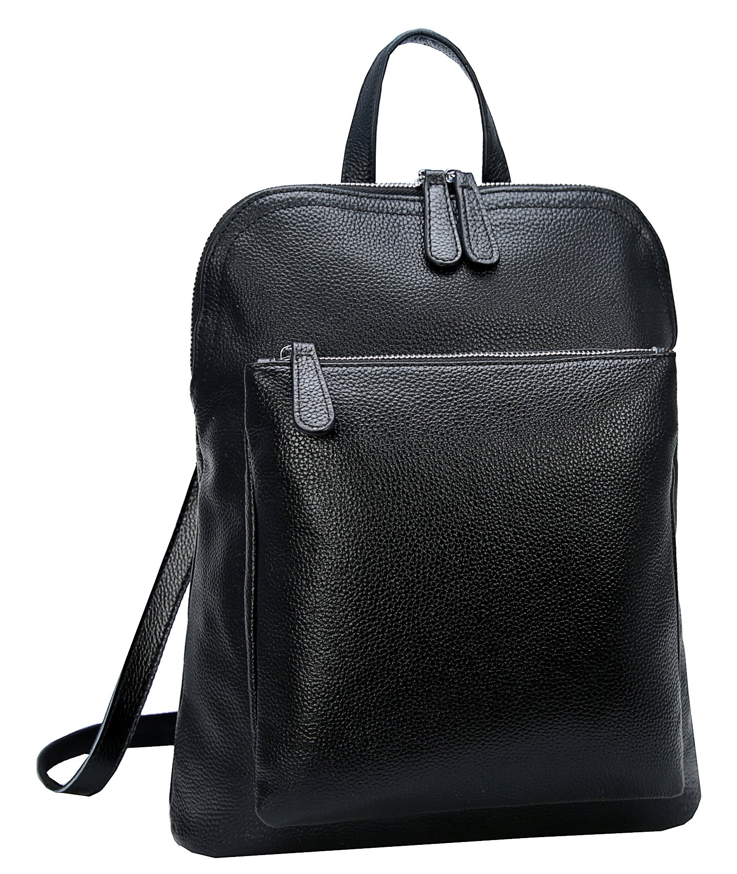 Leather Backpack for Women - Convertible Work Purse for Office & Travel