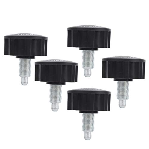 5-Piece Fitness Pop Pull Pin Set - Heavy Duty Release Pop Pin Knob for Exercise Bikes & Strength Equipment | Perfect for Gym Machines, Home Workout Stations & Fitness Equipment Maintenance