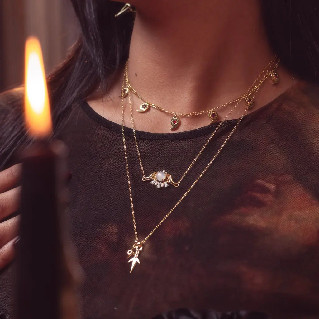Six Paths Necklace - Unique Handmade Jewelry for Women - Perfect for Gifts, Parties & Everyday Wear