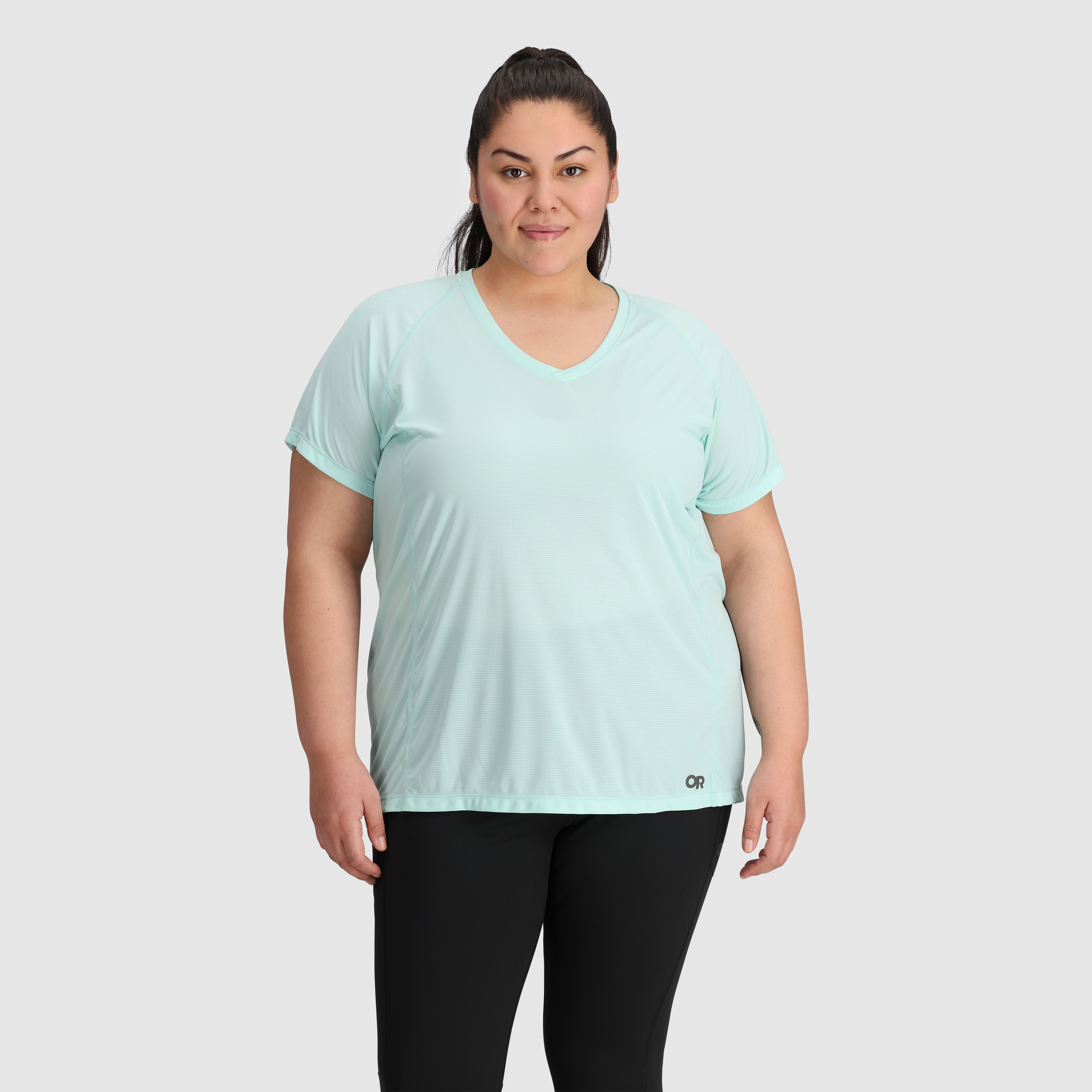 Women's Plus Size Echo T-Shirt - Soft & Comfortable Cotton Tee for Casual Wear, Workout & Everyday Outfits | Trendy & Stylish