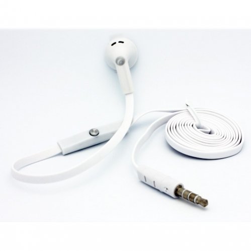 Single Ear Wired Headset with Microphone - Compatible with iPad 5/4/3/2/1, iPad Air/Air 2, iPad Mini/Mini 2/3/Retina Display - Lightweight Mono Earbud for Office Calls, Driving & Hands-Free Communication