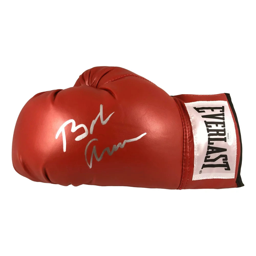 Bob Arum Autographed Everlast Boxing Gloves with JSA COA - Signed Memorabilia for Boxing Fans & Collectors | Perfect for Display, Gifts, and Sports Memorabilia Collections
