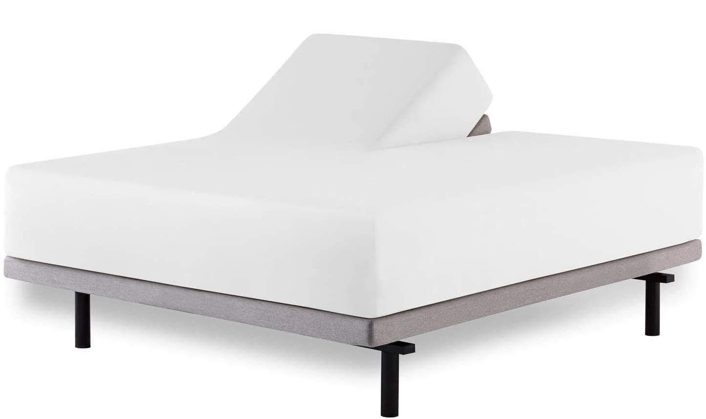 King Size Split Head Mattress Protector - 100% Waterproof & Breathable Terry Cotton Cover for Adjustable Beds, FlexTop Beds - Fitted Sheet Style with 16