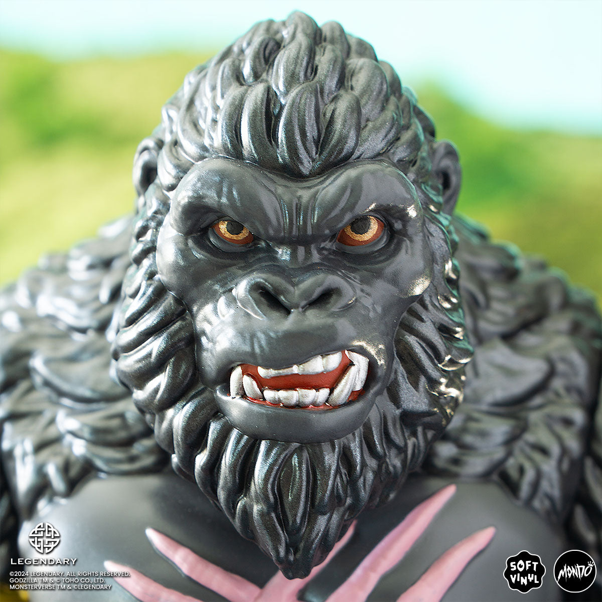 Godzilla x Kong: The New Empire Kong Soft Vinyl Collectible Figure - Movie Merchandise for Fans & Collectors | Perfect for Display, Gifts, and Anime Collections