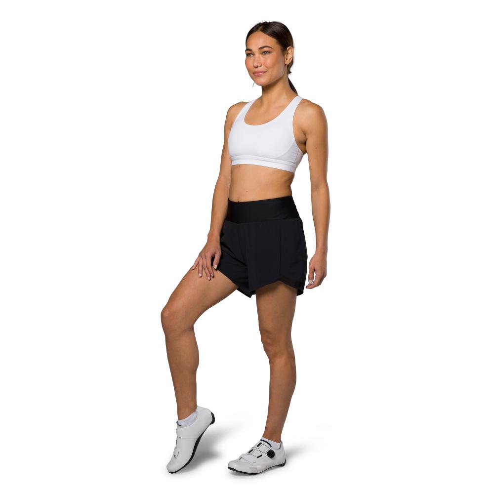 Women's Sugar Active 4 Running Shorts - High Waist Yoga Workout Shorts for Women - Breathable Quick Dry Athletic Shorts for Gym, Jogging & Fitness Training