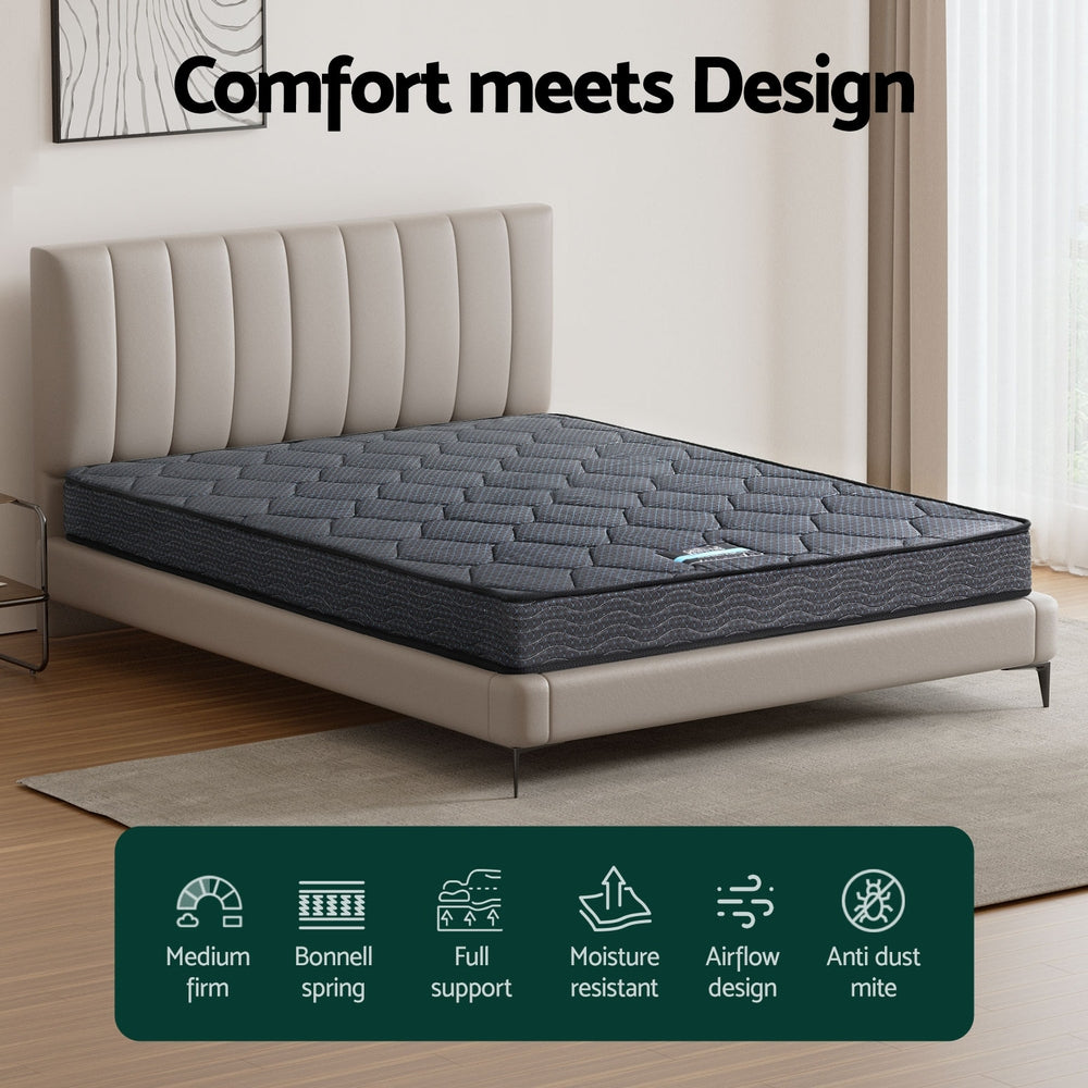 16cm Giselle Bonnell Spring King Mattress - Premium Comfort for Bedroom, Guest Room & Dorm Use