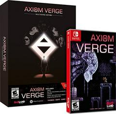 Axiom Verge Multiverse Edition - Complete in Box (CIB) for Nintendo Switch - Explore Sci-Fi Adventures & Retro Gaming