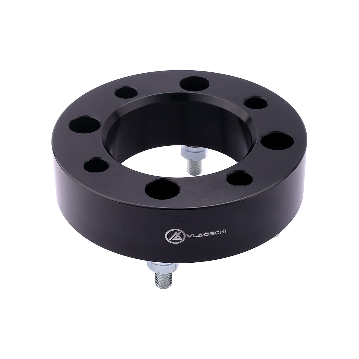 VLAOSCHI 1.5 Inch Black Forged ATV/UTV Wheel Spacers 4x110 Bolt Pattern with 10x1.25 Studs - Compatible with Honda Foreman/Rincon/Rancher, Suzuki King Quad, Yamaha Kodiak/Grizzly, Kawasaki 4-Lug ATVs - 4-Pack for Enhanced Stability & Off-Road Performance