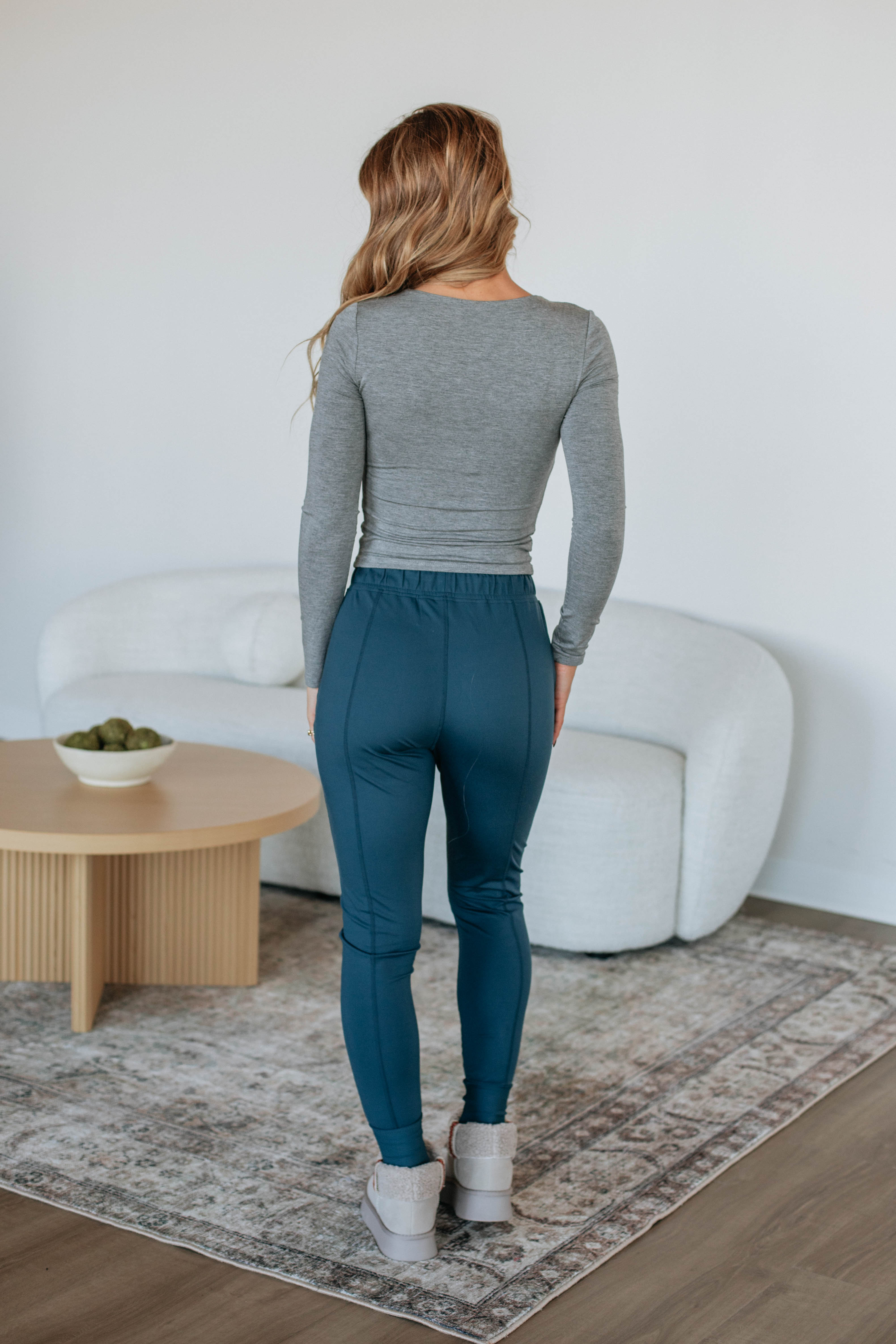 Astra Active Joggers for Women - Comfortable Running Pants with Pockets - Midnight Blue - Perfect for Yoga, Gym Workouts & Casual Wear