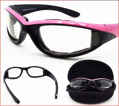 Photochromic Motorcycle Riding Glasses for Men & Women - BikerShades Transition Lens Safety Eyewear for Day/Night Cycling, Commuting & Outdoor Adventures