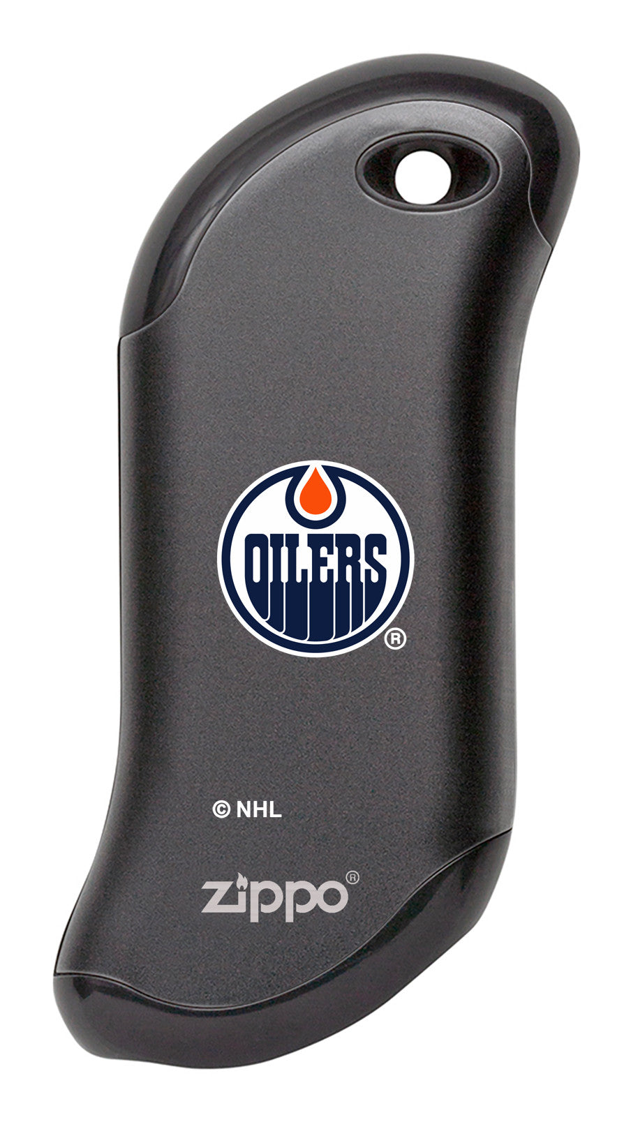 NHL Edmonton Oilers Themed HeatBank® 9s Rechargeable Hand Warmer - Portable USB Hand Warmer for Winter Sports, Hunting & Outdoor Activities