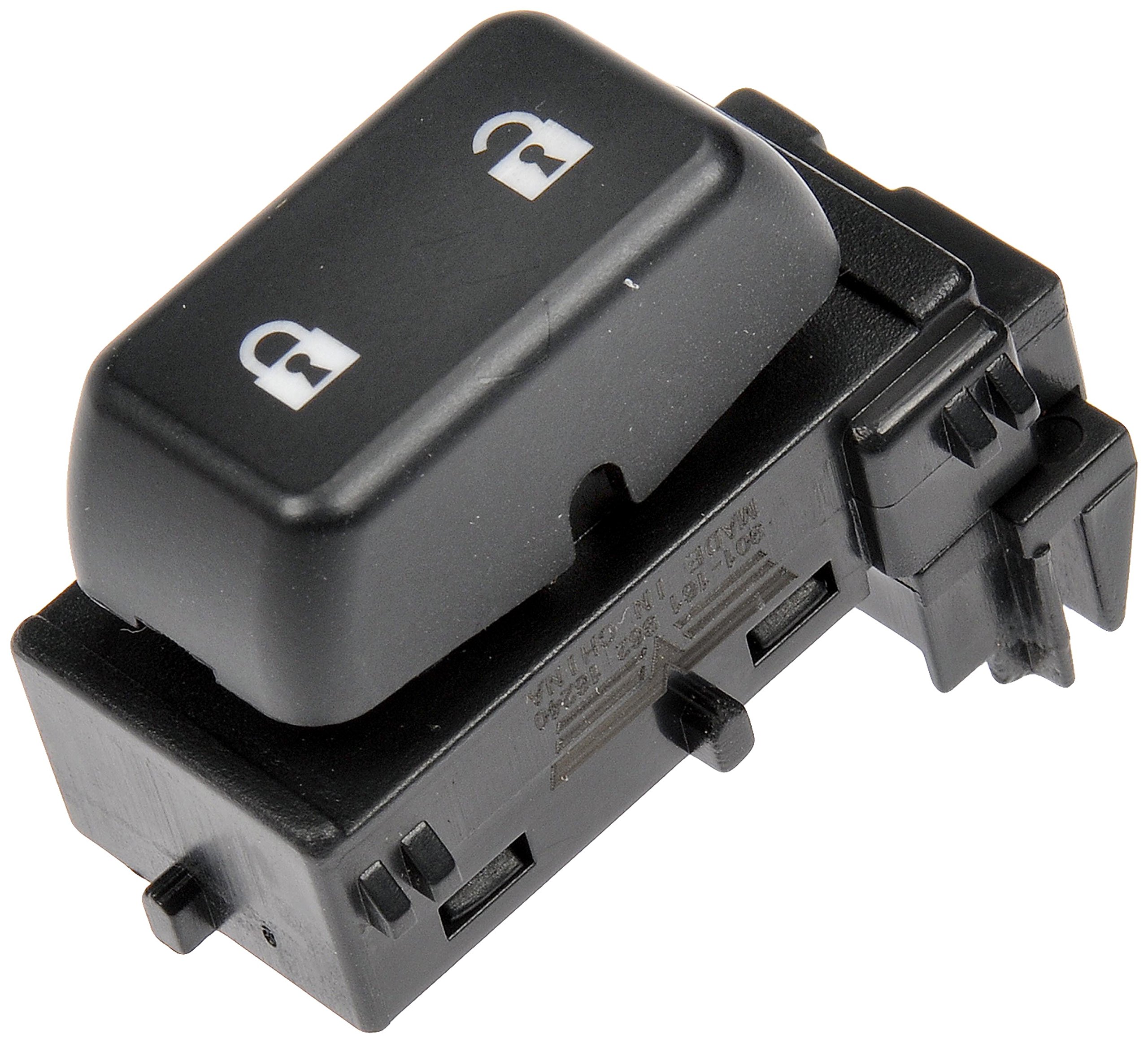 Dorman 901-161 Front Passenger Side Door Lock Switch Replacement for Chevrolet Silverado, GMC Sierra - Auto Parts for Car Door Repair & Security Enhancement | Perfect for DIY Fixes & Vehicle Maintenance
