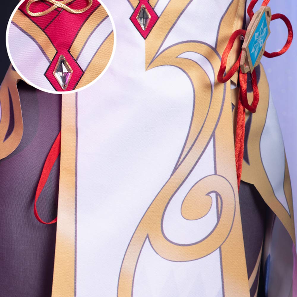 Genshin Impact Ganyu Cosplay Costume - Official Anime Game Character Dress for Halloween, Conventions & Cosplay Events