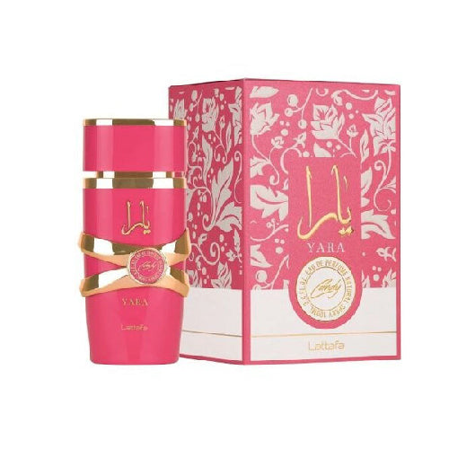Lattafa Yara Candy 100ml EDP Perfume for Women - Floral Fruity Fragrance, Long Lasting Eau De Parfum - Perfect for Date Night, Office & Special Occasions