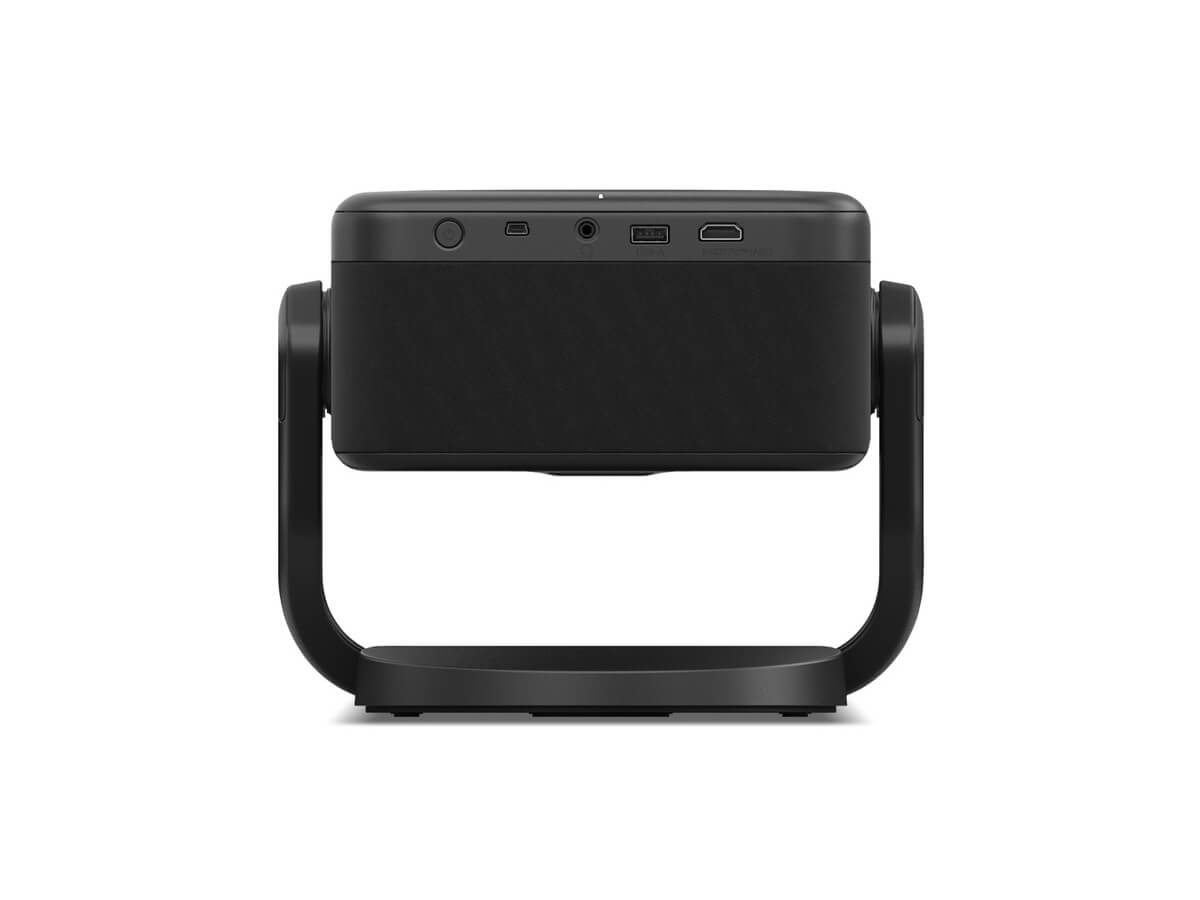 EpiqVision Mini EF 22B Portable Projector - HD 1080P Home Theater Projector for Movies, Gaming & Outdoor Camping | Wireless Streaming, Built-in Speaker, Compatible with Smartphone & Laptop