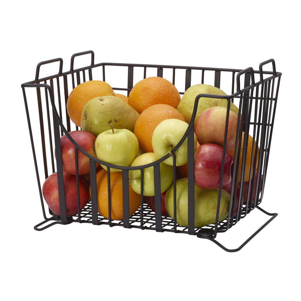 Stackable Storage Baskets Set of 2 - Band & Stripe Design for Home Organization - Perfect for Bedroom, Bathroom, and Office Storage