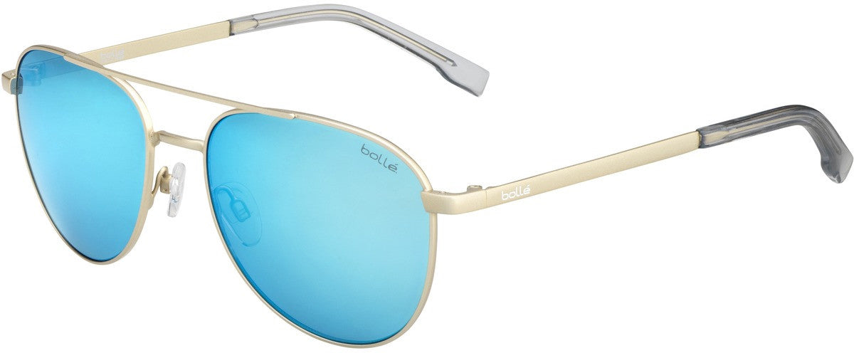 12536 - Black Matte - HD Polarized Offshore Blue