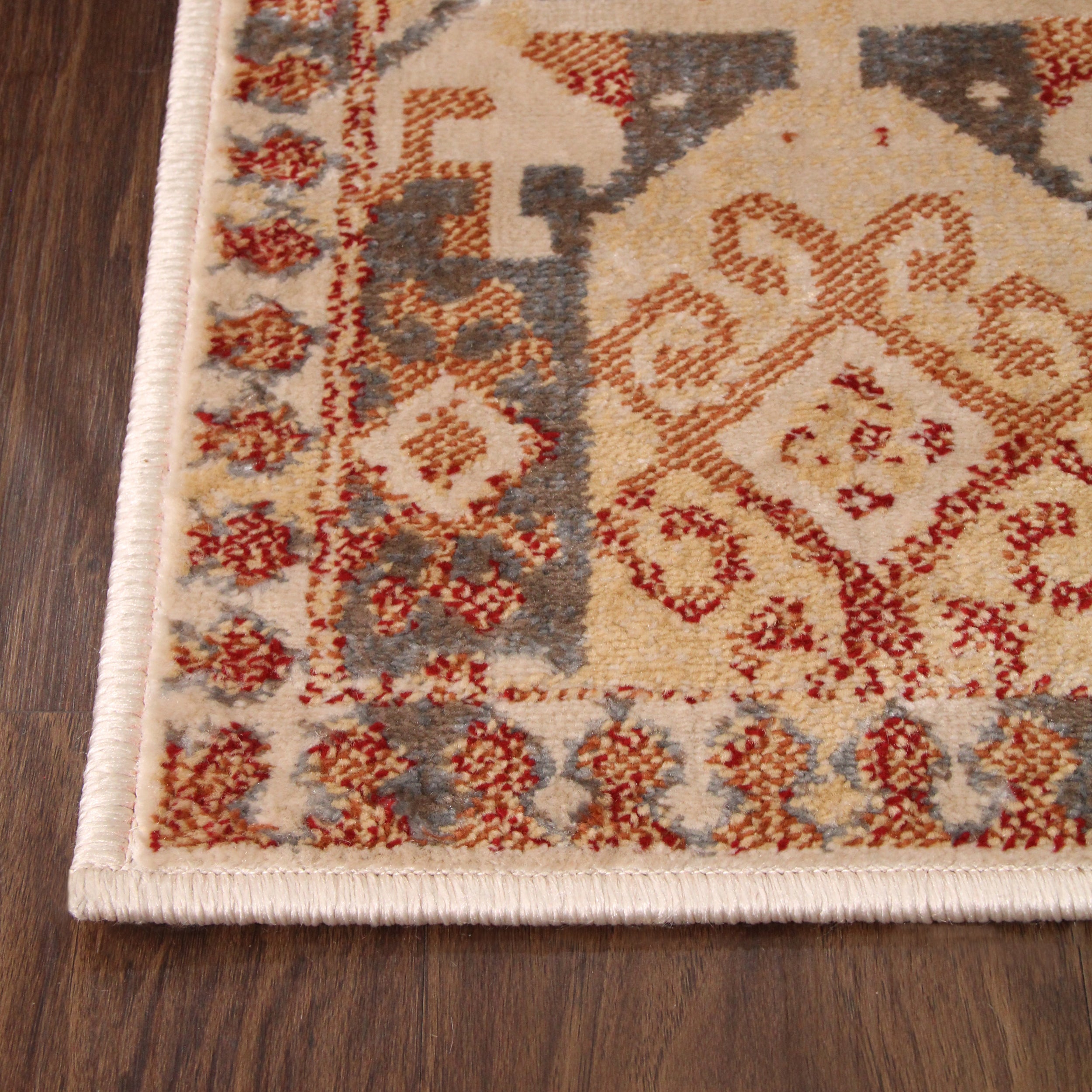 Zuleyka Aztec Southwestern Area Rug - Handwoven Indoor Bohemian Floor Mat for Living Room, Bedroom & Dorm Decor | Non-Slip Tribal Design