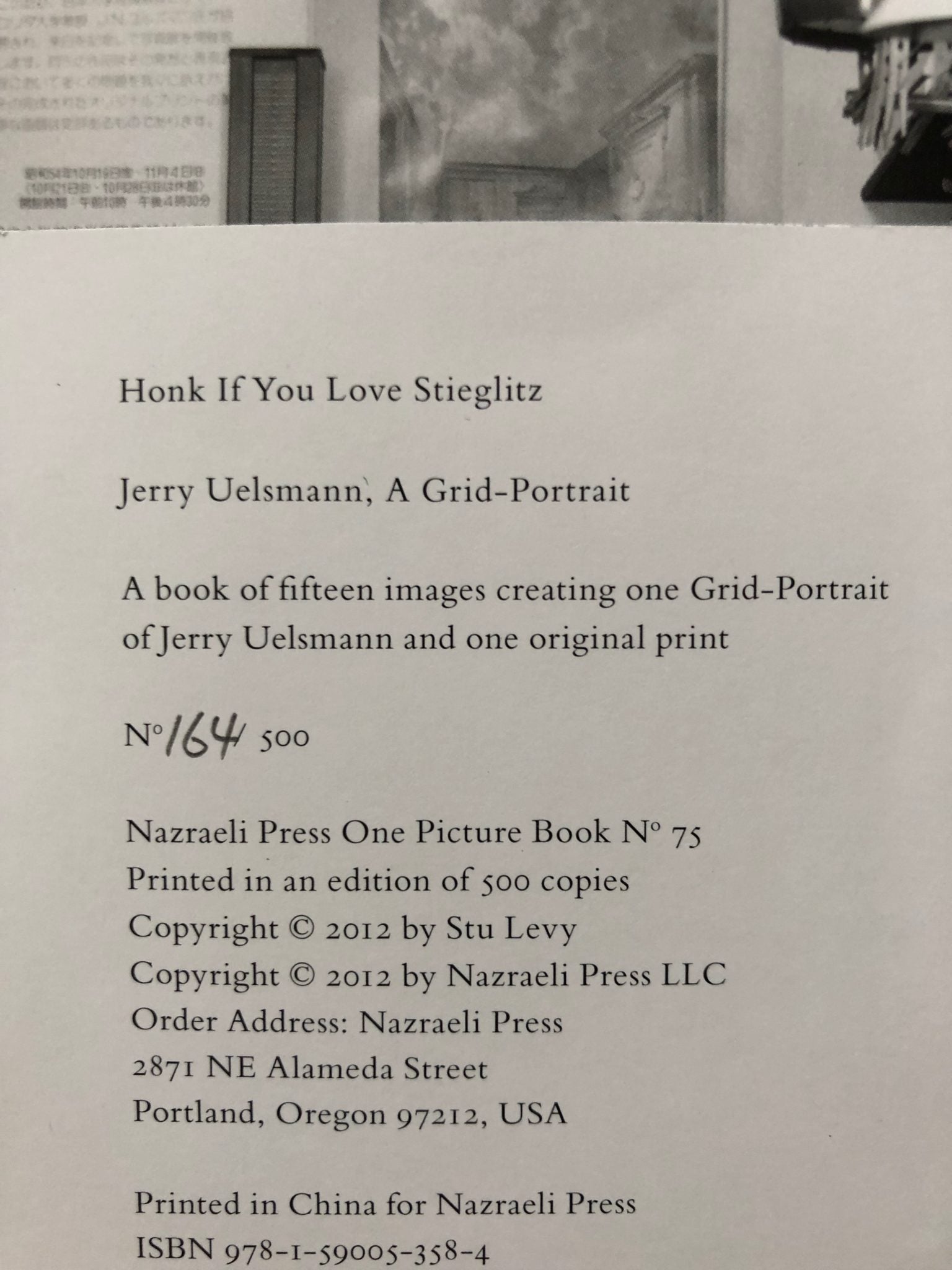 Honk If You Love Stieglitz - Alfred Stieglitz Photography Art Book | Biography of Famous Photographer | Perfect Gift for Art Lovers & Photography Enthusiasts