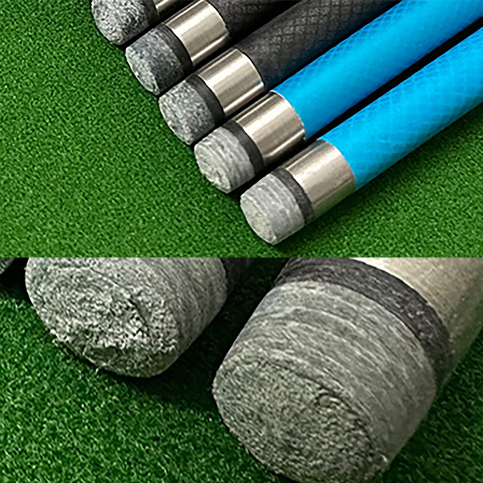 Premium Carbon Fiber Pool Cue Stick - 9.5mm Low Deflection Billiard Cue for Professional & Recreational Players - Perfect for Home Bars, Pool Halls & Game Rooms (Gray)