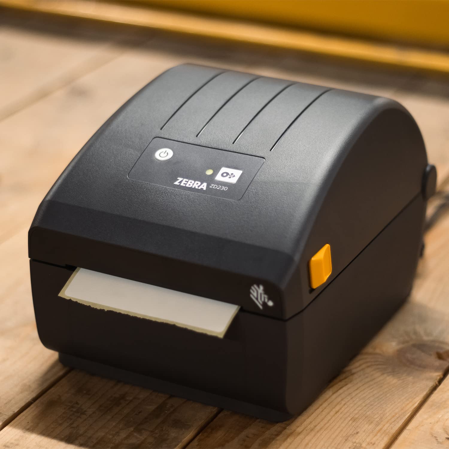 Zebra ZD230 4-Inch Direct Thermal Desktop Printer with USB & Ethernet - Ideal for Shipping Labels, Barcodes, Receipts in Logistics, Retail, Healthcare & Light Manufacturing