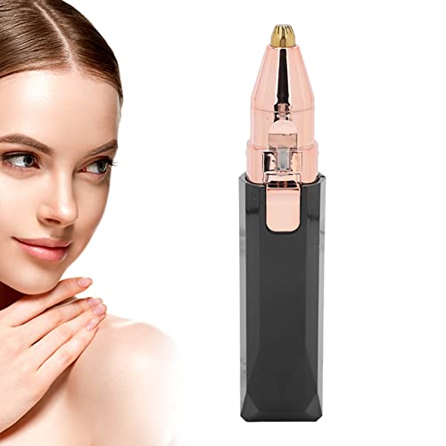Painless Eyebrow Epilator & Bikini Trimmer for Women - Electric Eyebrow Shaver, Facial Hair Remover for Lips, Nose & Body | At-Home Grooming & Travel Essential