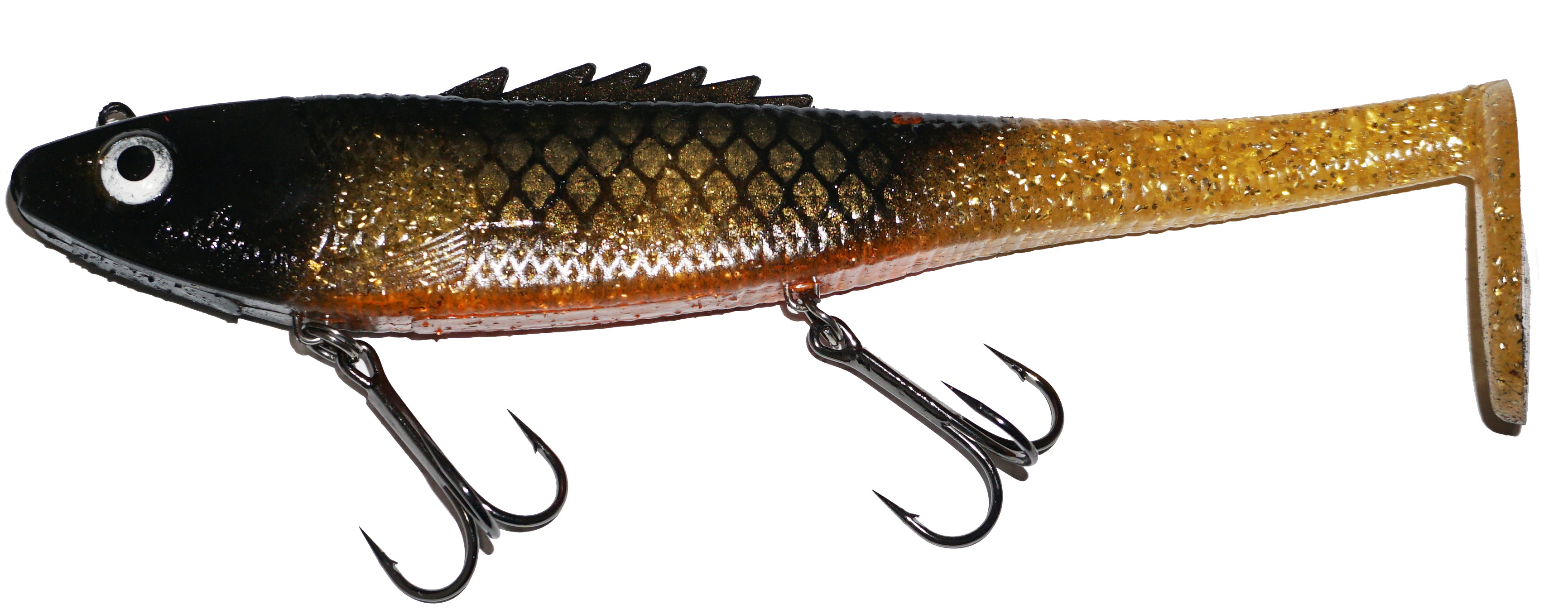 Chaos Tackle Posseidon 10 Swim Bait - Premium Fishing Lure for Bass, Walleye & Pike - Slow Sinking Swimbait with Realistic Action - Perfect for Freshwater & Saltwater Fishing