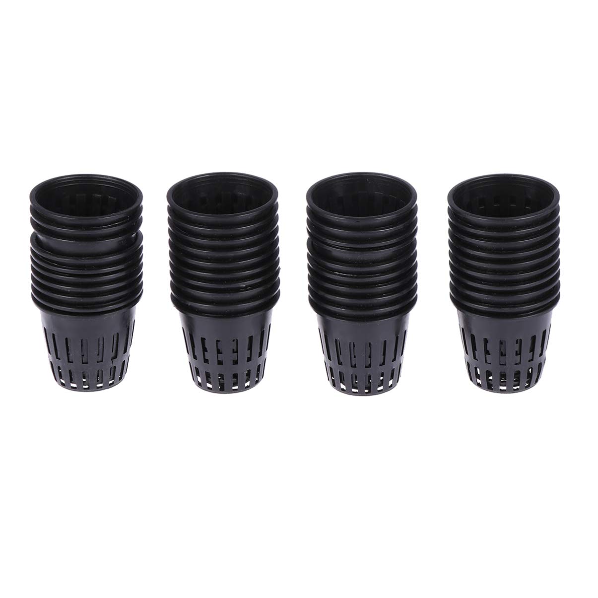 40PCS Hydroponic Net Pots - Mesh Plant Grow Cups for Hydroponics, Aquaponics & Orchid Planting - Ideal for Indoor Herb Gardens, Hydroponic Systems & DIY Planters