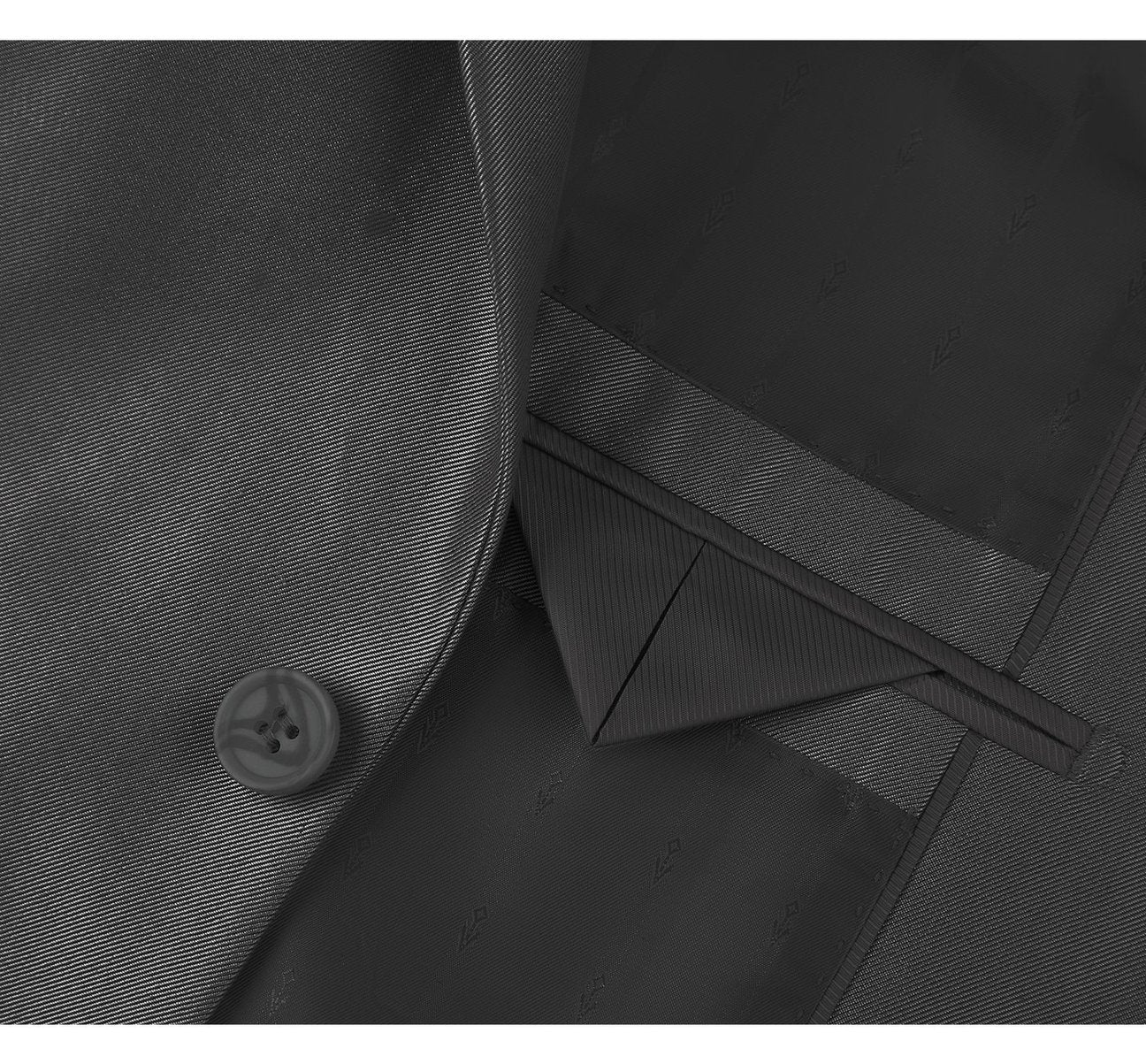 Alessandro Vitello by Renoir Sharkskin Slim Fit Italian Styled Two Piece Suit 207 - Premium Men's Business Attire for Weddings, Office & Formal Events