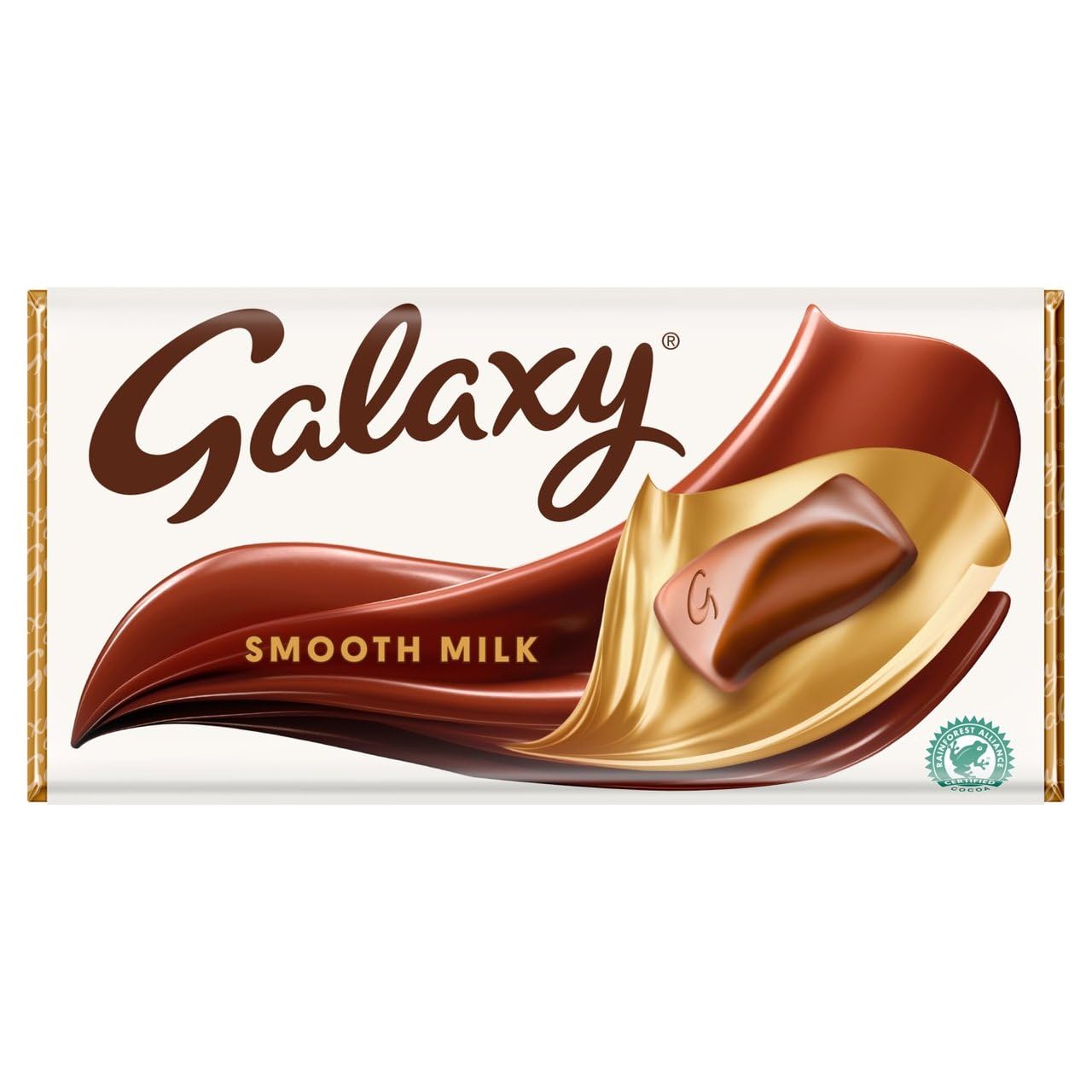Premium Galaxy Smooth Milk Chocolate Bar 100g (3-Pack) - Rich Creamy Chocolate for Gifting, Baking & Snacking