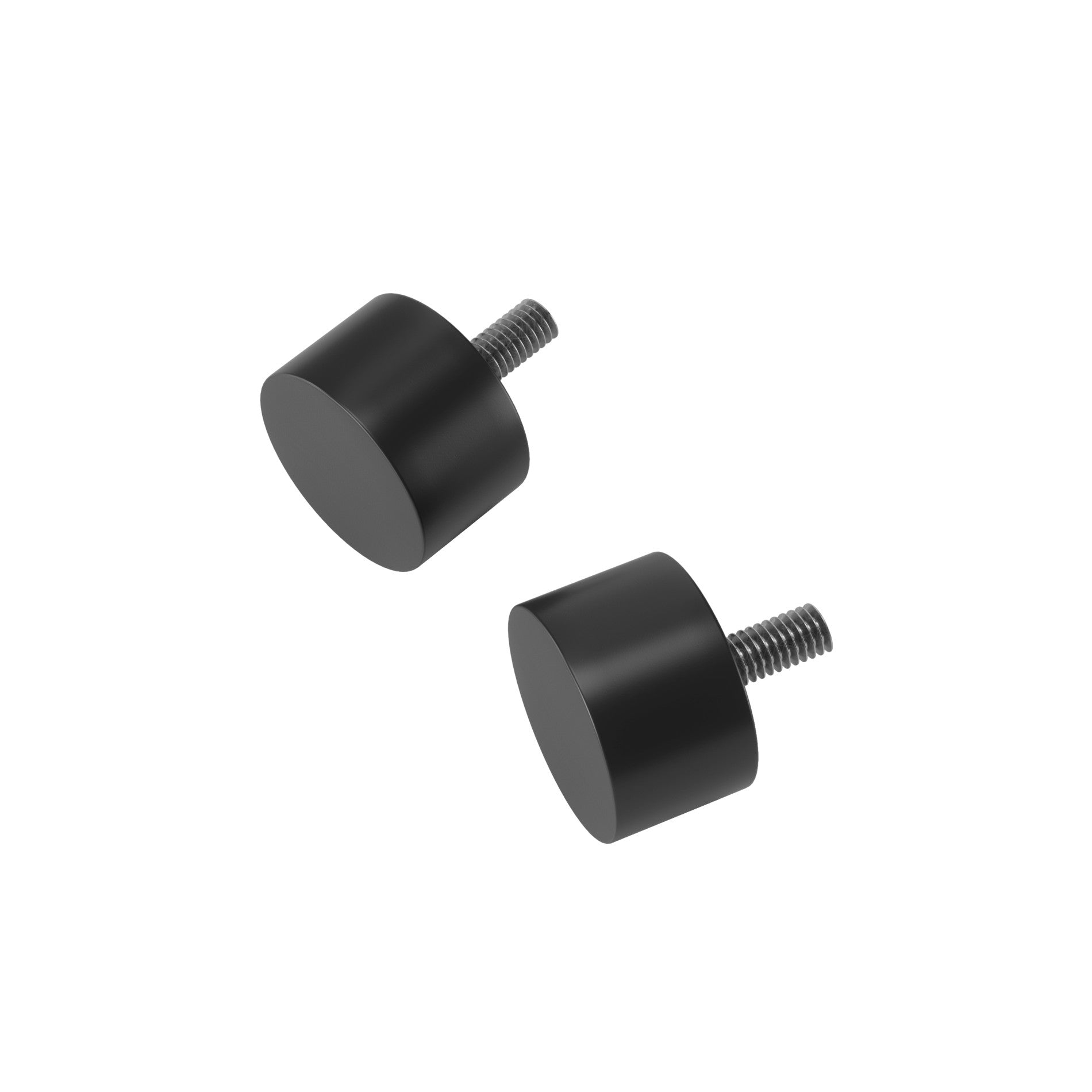 Cappa 1 Rod Finial Replacement Kit - Curtain Rod Finials Set for Home Decor - Perfect for Living Room, Bedroom & Window Treatments