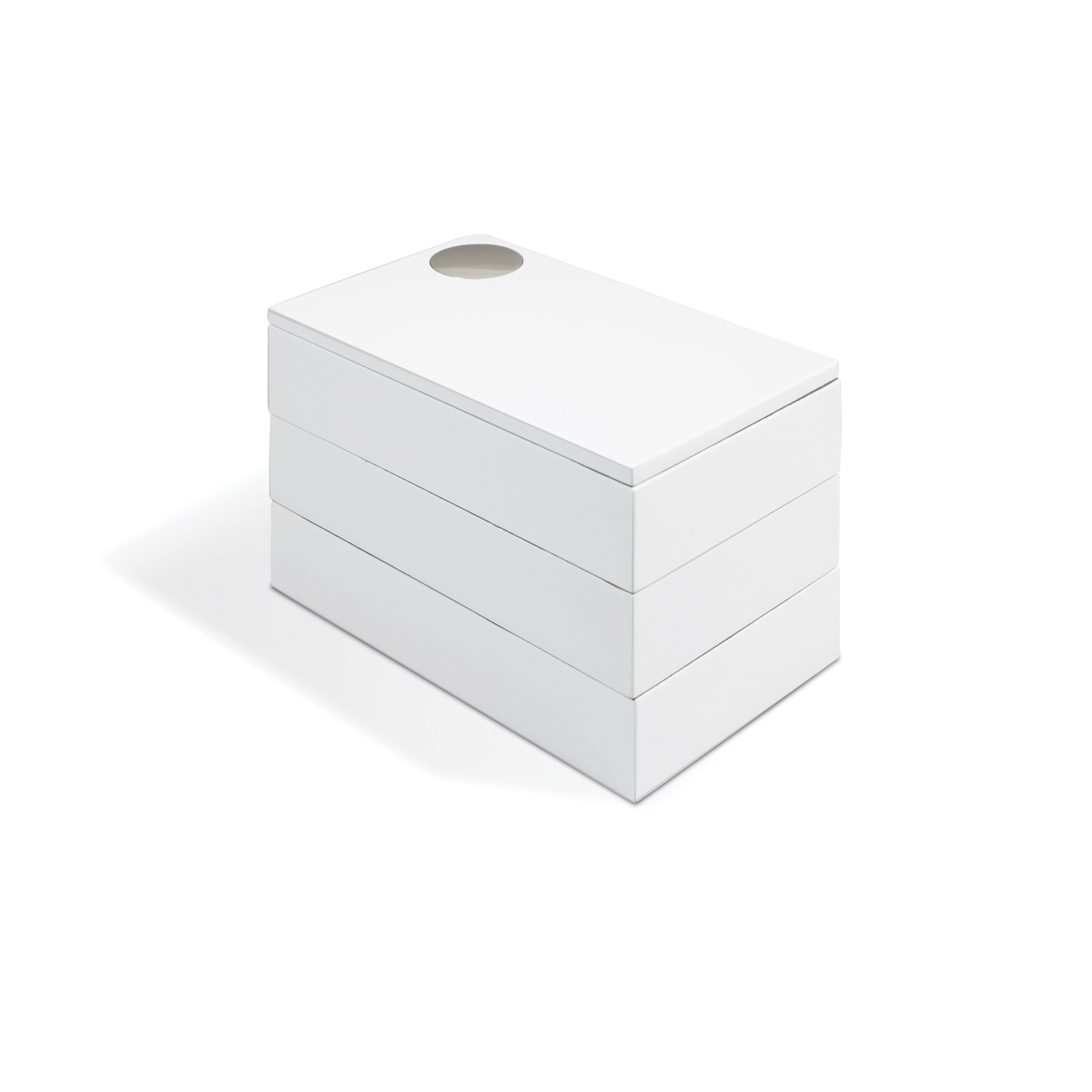 Umbra Women's Spindle Storage Box - Stylish Home Organization for Jewelry, Makeup & Accessories | Perfect for Bedroom, Bathroom & Vanity Decor