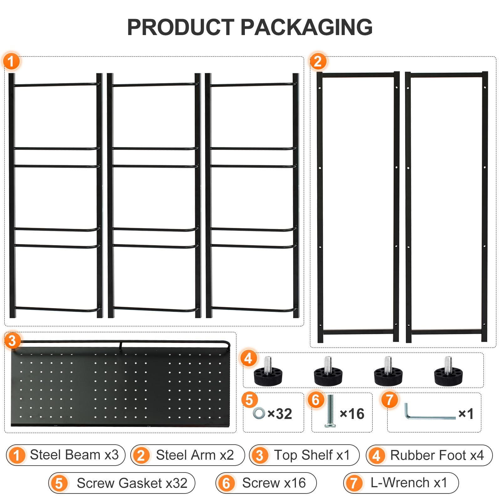 5 Gallon Water Bottle Jug Holder - 4 Tier Heavy Duty Cooler Storage Rack with Top Shelf Organizer | Space Saving Solution for Home, Office & Breakroom | Perfect for Water Dispensers, Pantry Organization & Commercial Use (Black)