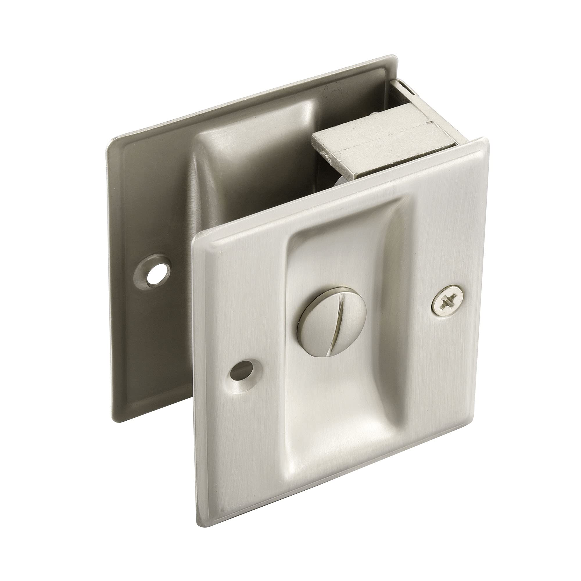 Stainless Steel Pocket Door Lock 2-3/4
