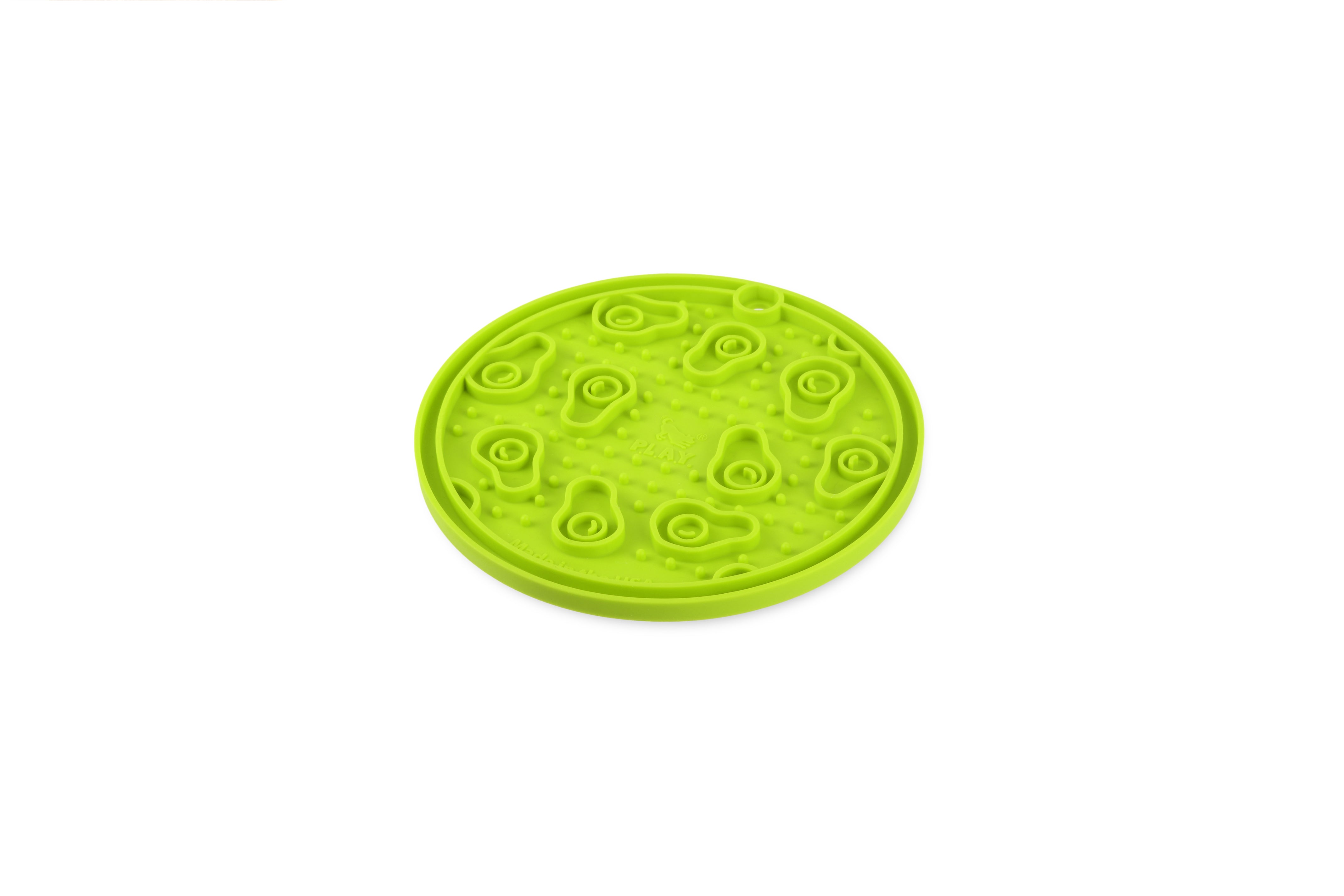 EverLick Slow Feeder Mat for Dogs and Cats - Avocado (Small) & Pineapple (Large) | Pet P.L.A.Y. - Interactive Puzzle Toy for Mealtime Fun & Mental Stimulation