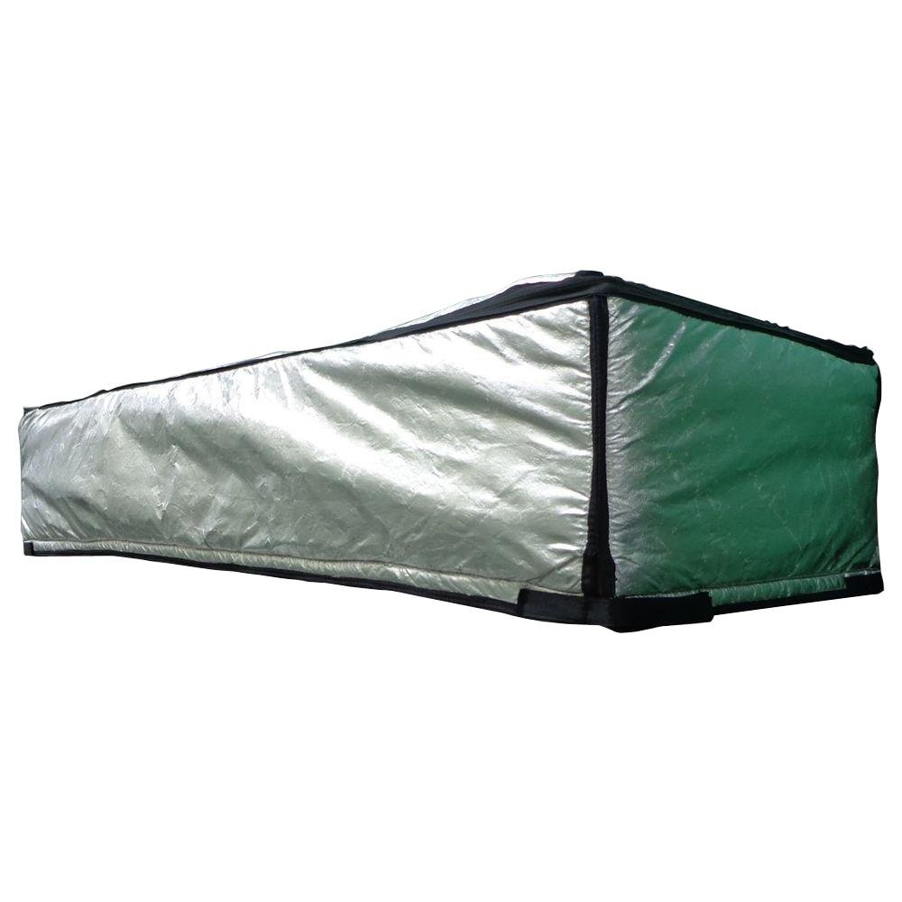 Fireproof Attic Door Insulation Cover (54 x 25 x 13 in) - Adjustable Straps & Zipper Opening - Thermal Attic Blanket to Prevent Heat Loss - Ideal for Home Energy Efficiency & Winter Insulation - ThermoClimb by Remington Solar