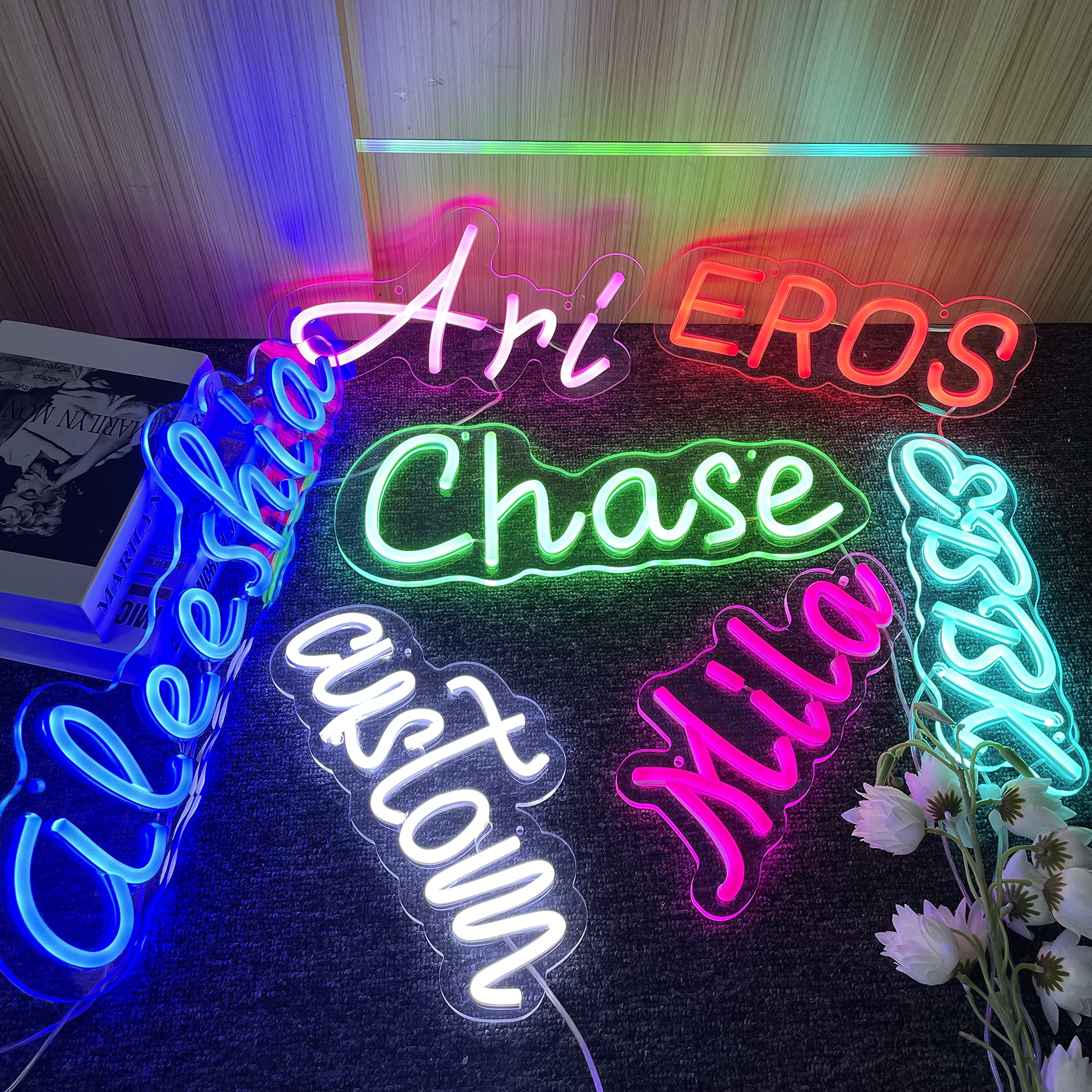 Custom Neon Sign - Personalized LED Wall Decor for Bedroom, Wedding, Party & Bar | 16