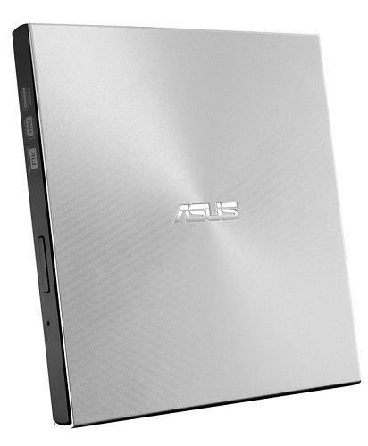 ASUS ZenDrive External Slimline CD/DVD Reader/Writer - USB & USB-C Compatible for Laptop, Desktop | Portable Optical Drive for Movies, Music, Data Backup & Disc Burning